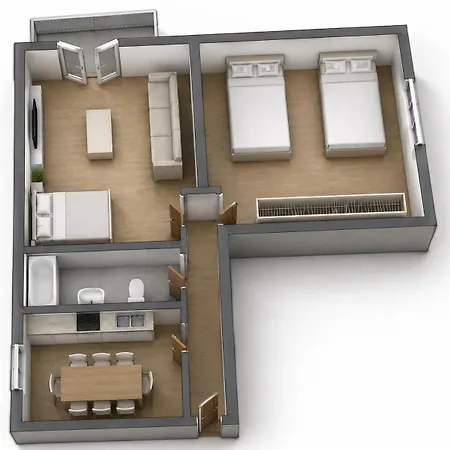 Casatua - Zentral - Garage - Balkon - Uni - Wifi Wuppertal